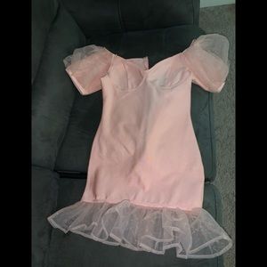 NWT Blush Bandage dress